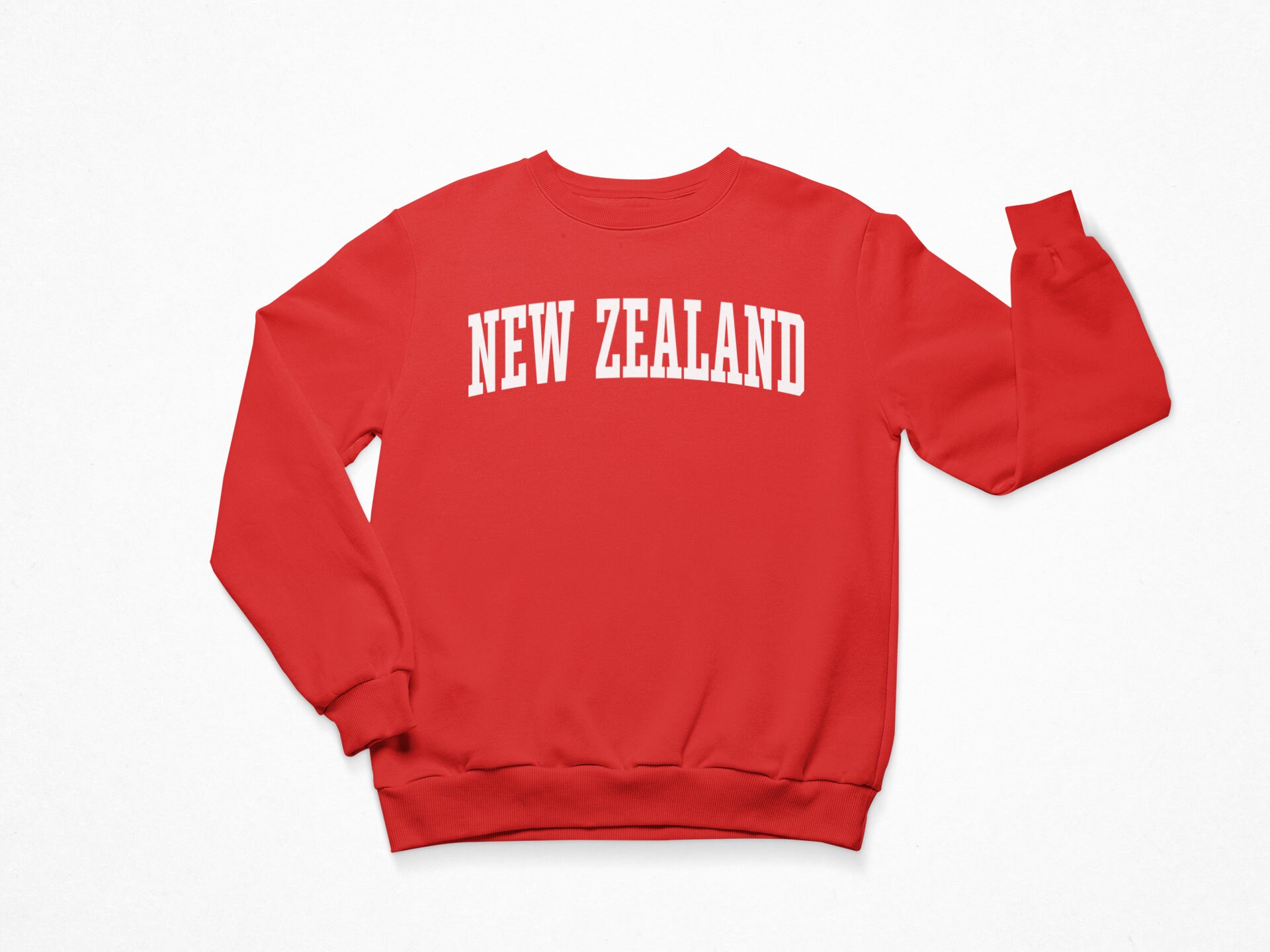 New Zealand Sweatshirt / New Zealand Crewneck Sweatshirt / Etsy