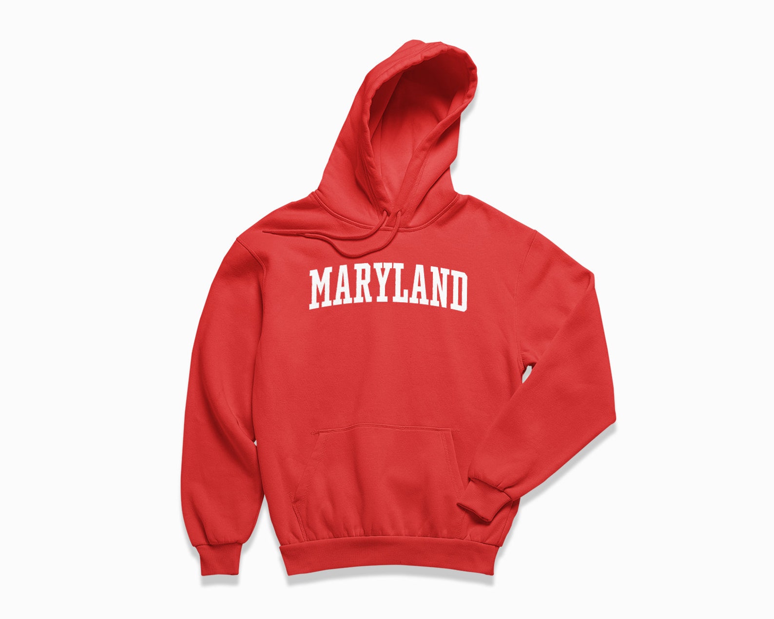 Maryland Hoodie: Maryland Hooded Sweatshirt / College Style | Etsy