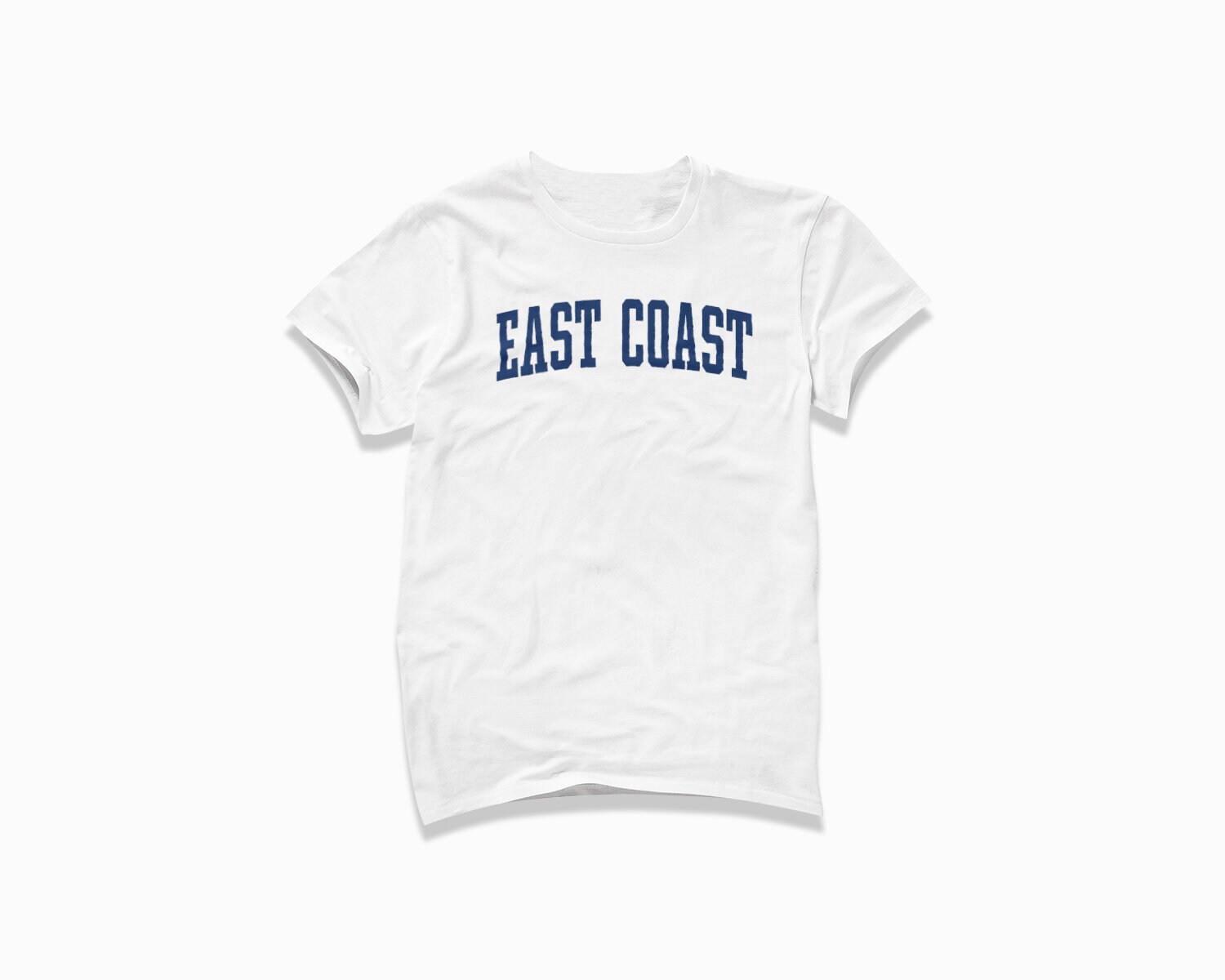 East Coast Shirt: East Coast T-shirt / College Style T Shirt / - Etsy
