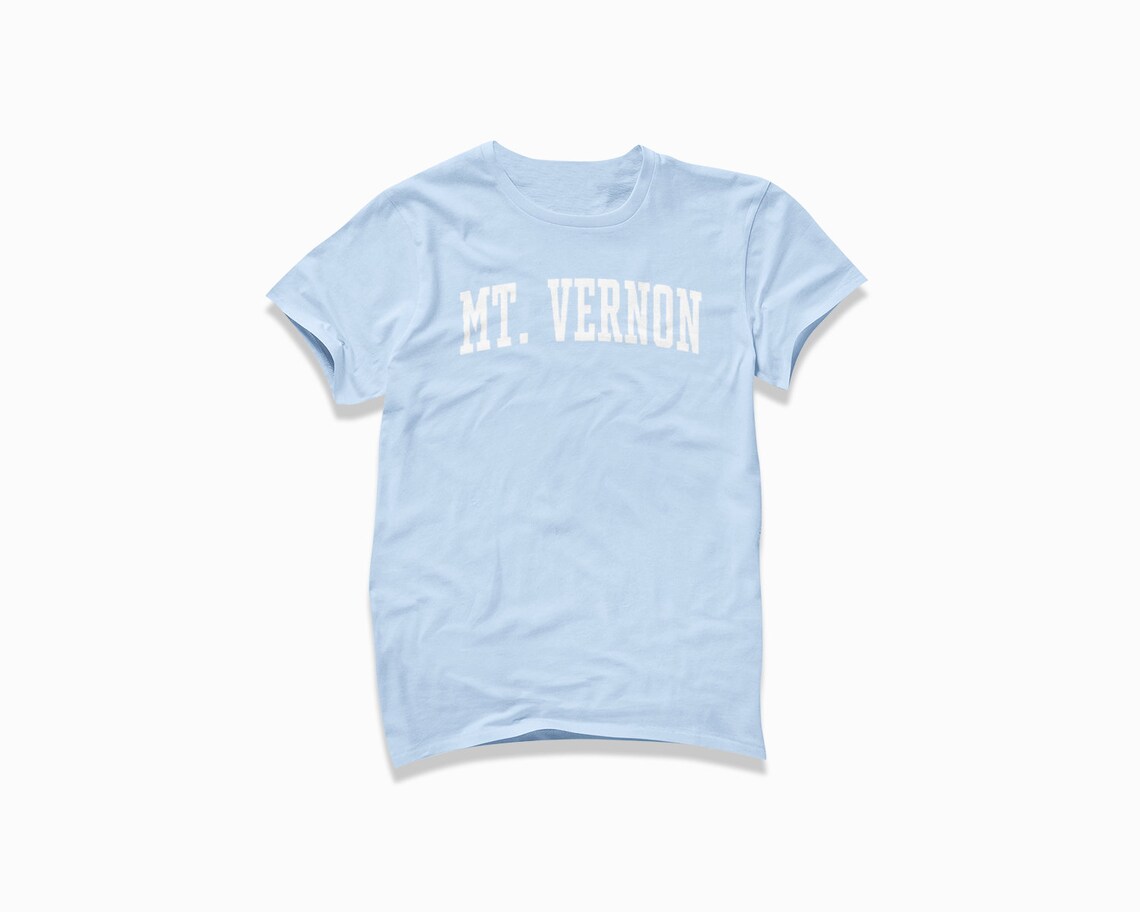 Mt. Vernon Shirt Mt. Vernon Tshirt / College Style T Shirt / Etsy UK
