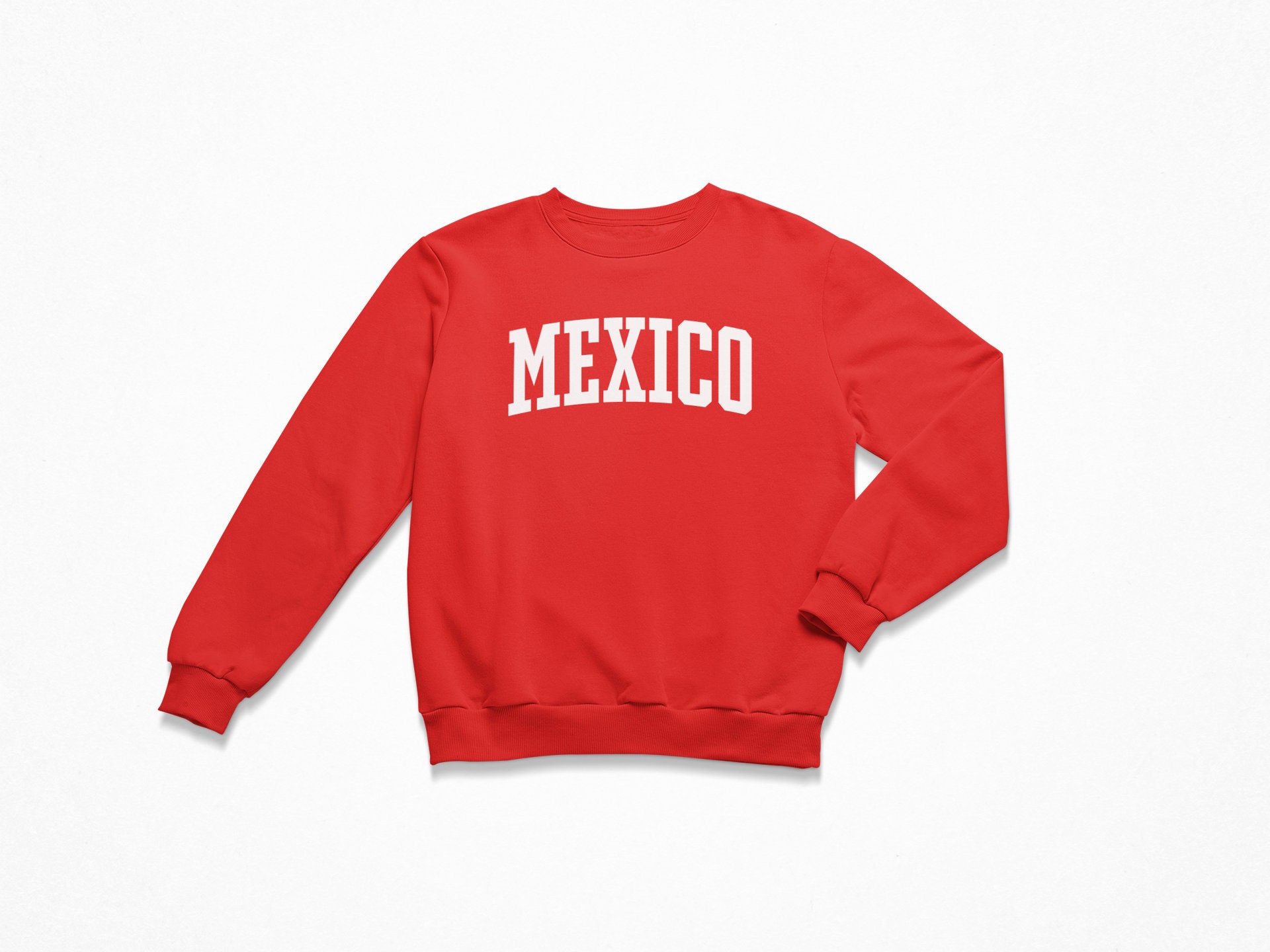 Mexico Sweatshirt / Mexico Crewneck Sweatshirt / College Style Etsy