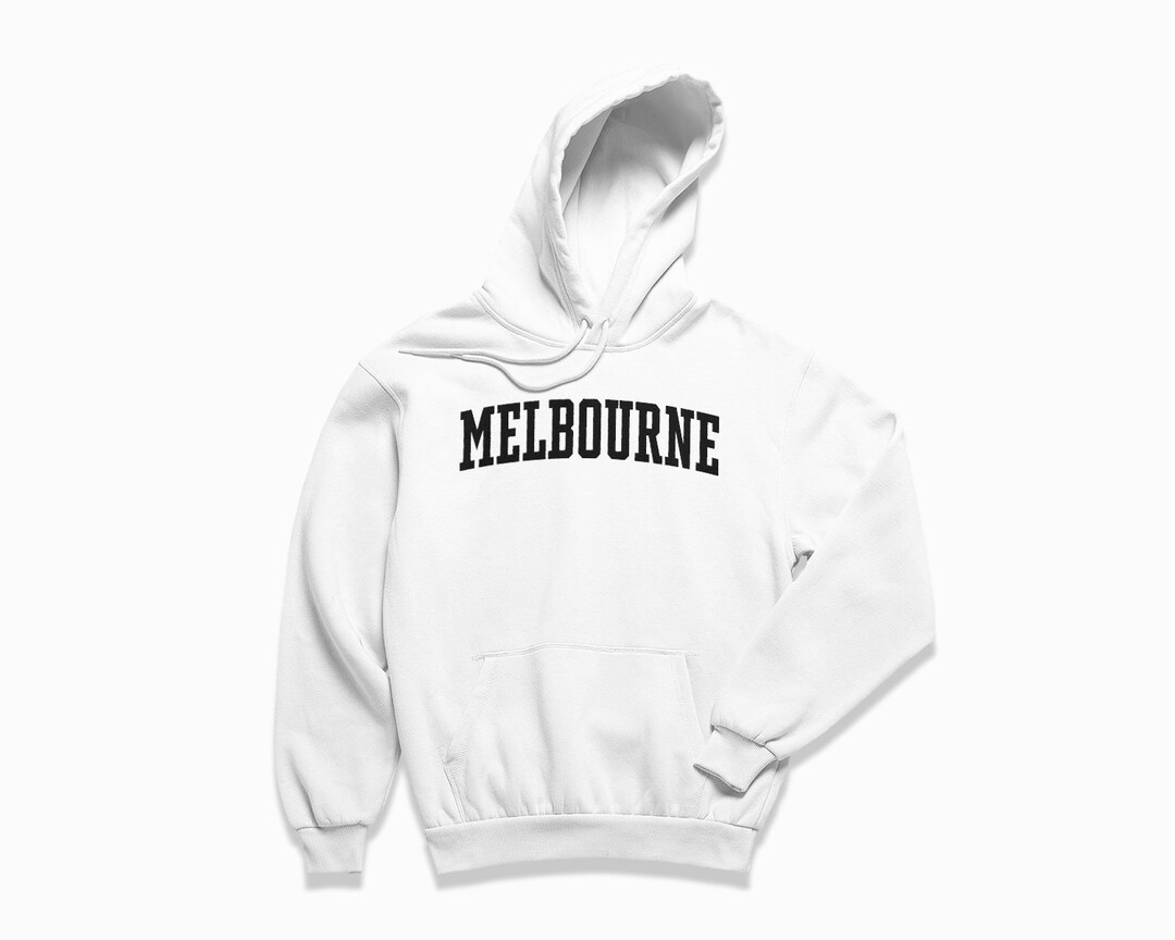 Melbourne Hoodie Melbourne Australia Hooded Sweatshirt / Etsy