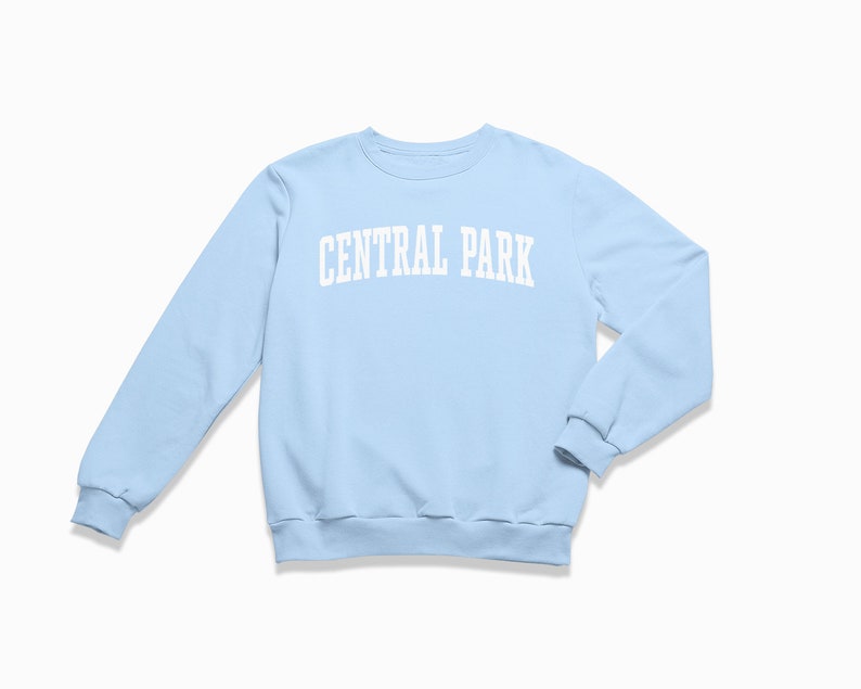 Central Park Sweatshirt: Central Park New York City Crewneck / College Style Sweatshirt / Vintage Inspired Sweater image 7