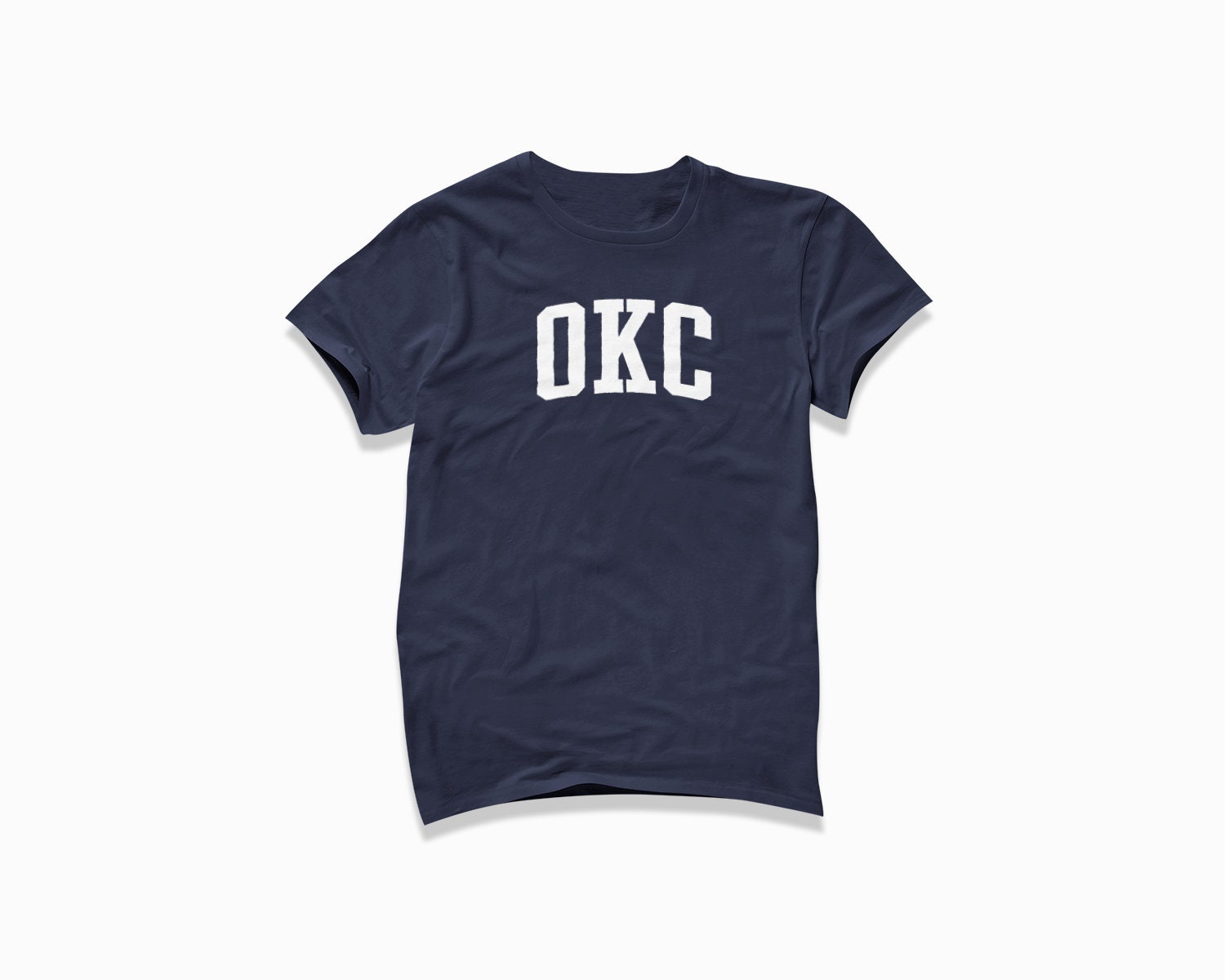 OKC Shirt: Oklahoma City T-Shirt / College Style T Shirt / | Etsy