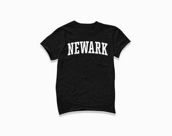 Newark Shirt: Newark New Jersey T-Shirt / College Style T Shirt / Vintage Inspired Short Sleeve Tee