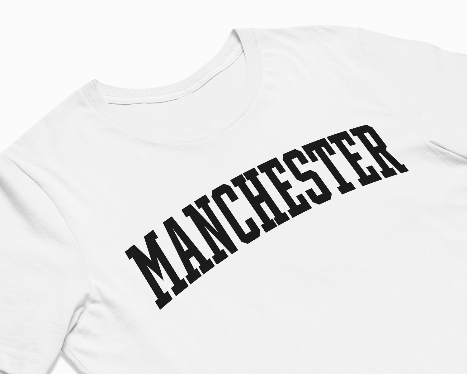 Manchester Shirt Manchester England Tshirt / College Style T Etsy UK