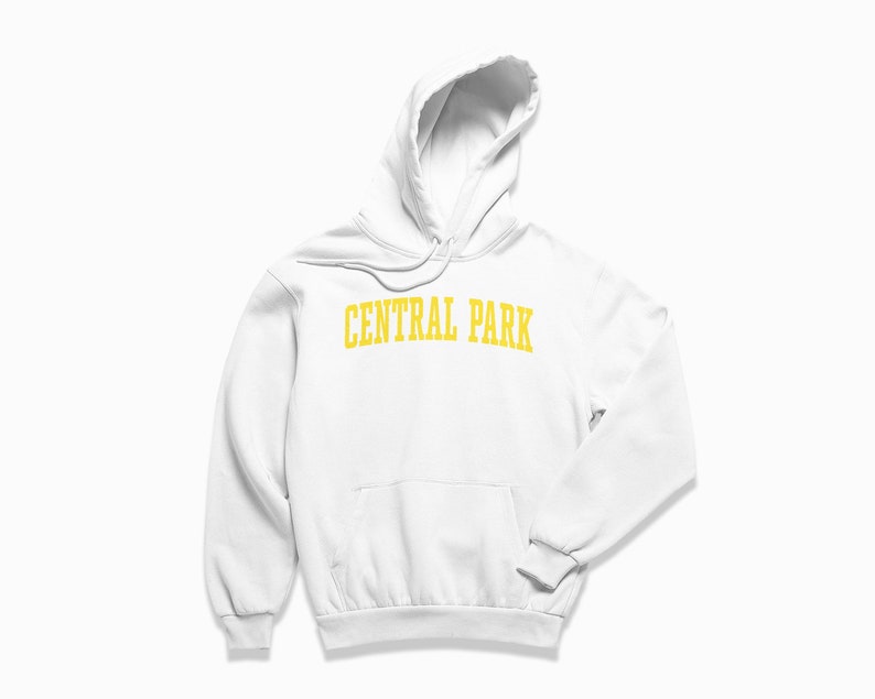 Central Park Hoodie: Central Park New York City Hooded Sweatshirt / College Style Pullover / Vintage Inspired Sweater image 5