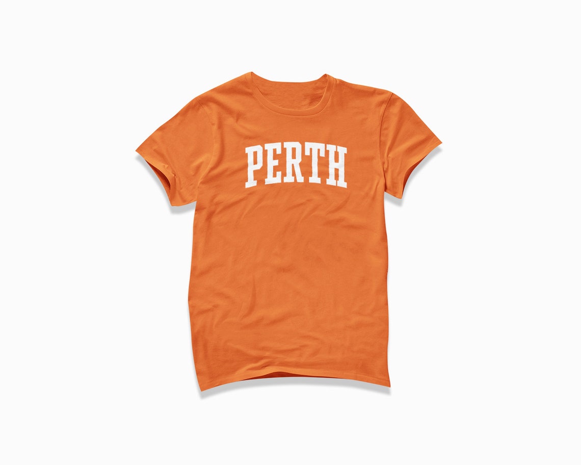 Perth Shirt Perth Australia Tshirt / College Style T Shirt / Etsy