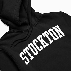 Stockton Hoodie: Stockton California Hooded Sweatshirt / College Style Pullover / Vintage Inspired Sweater image 2