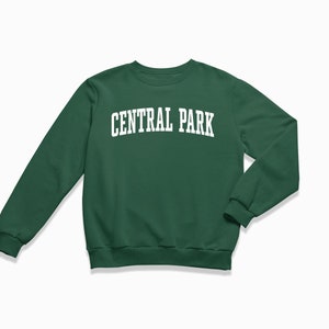 Central Park Sweatshirt: Central Park New York City Crewneck / College Style Sweatshirt / Vintage Inspired Sweater image 4