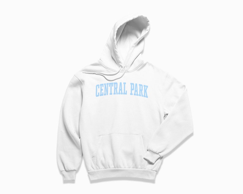 Central Park Hoodie: Central Park New York City Hooded Sweatshirt / College Style Pullover / Vintage Inspired Sweater image 7