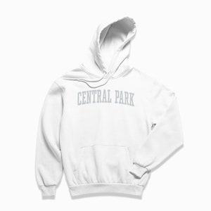 Central Park Hoodie: Central Park New York City Hooded Sweatshirt / College Style Pullover / Vintage Inspired Sweater image 3