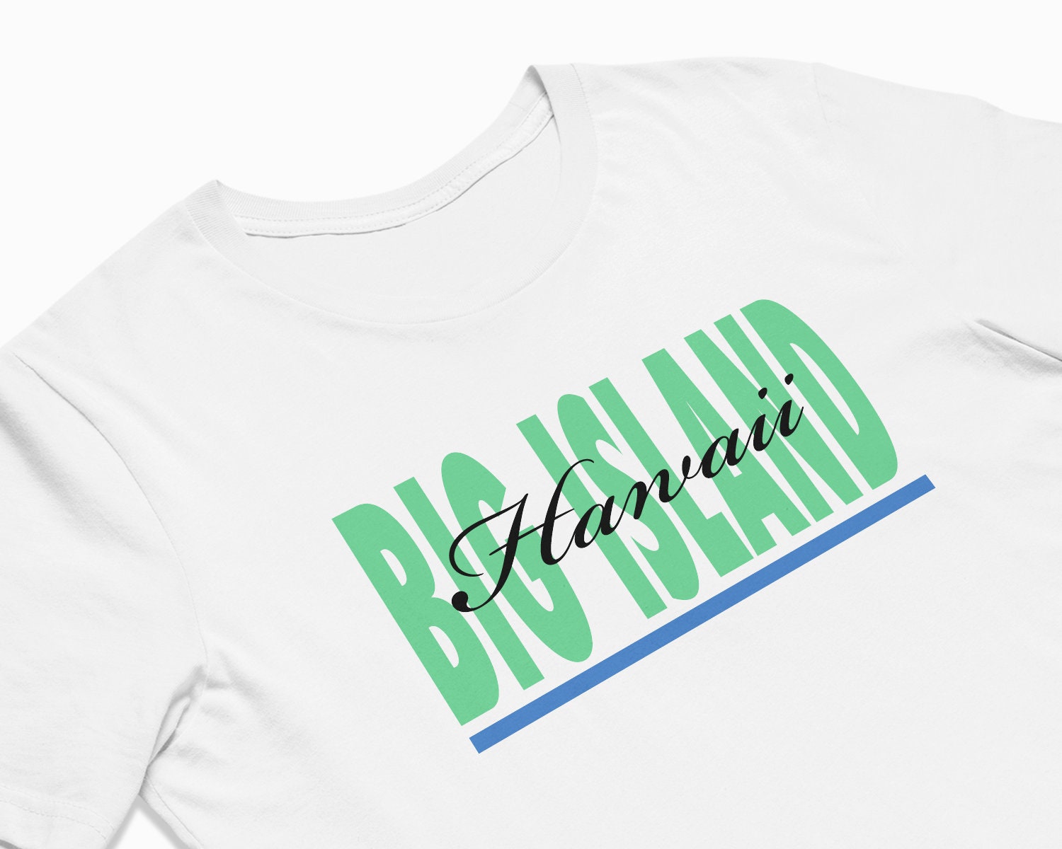 Big Island Signature Shirt: Big Island Hawaii T-Shirt / Retro - Etsy.de