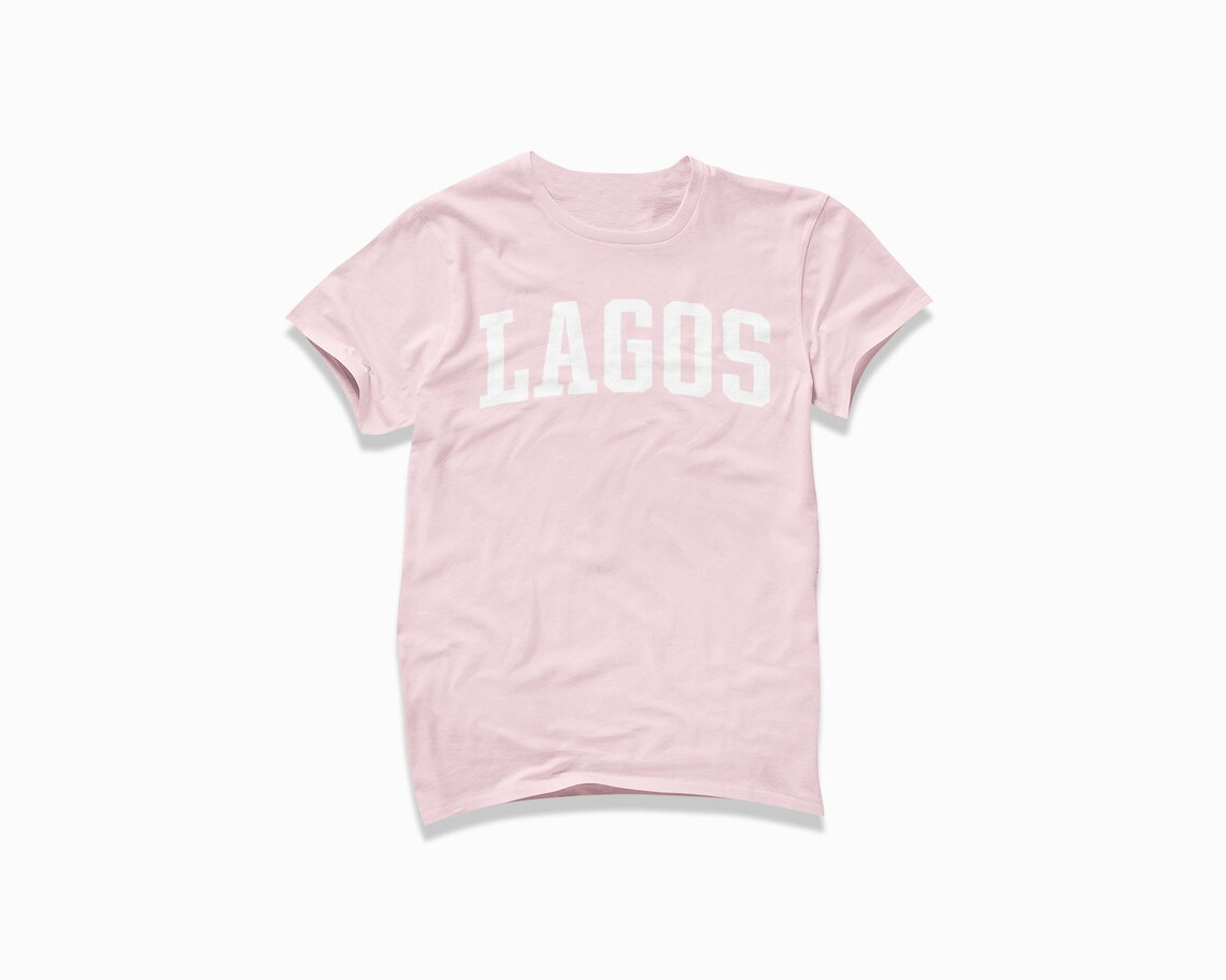Lagos Shirt Lagos TShirt / College Style T Shirt / Vintage Etsy