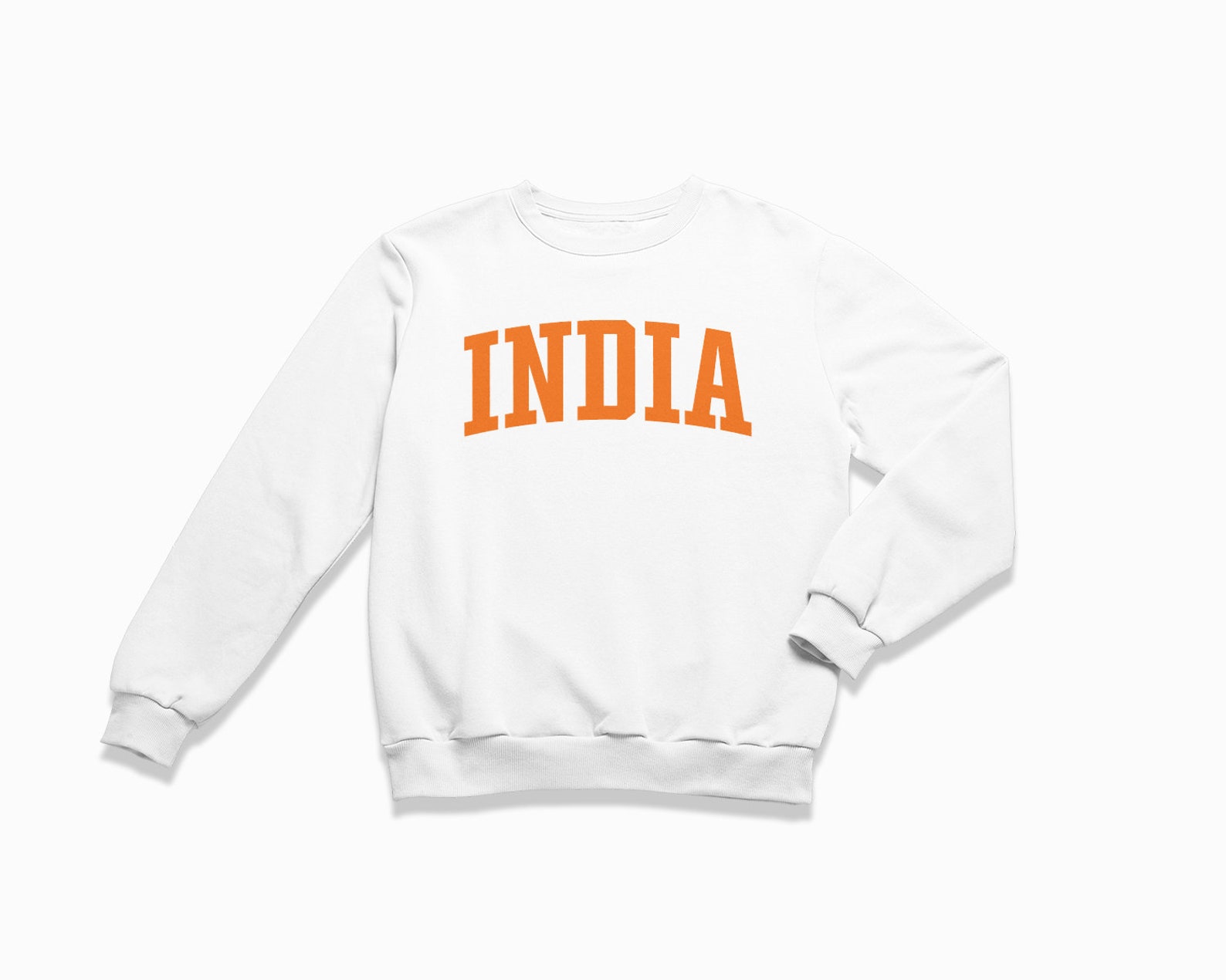 India Sweatshirt India Crewneck / College Style Sweatshirt / Etsy