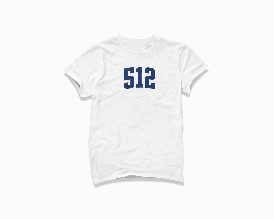 512 austin Shirt Austin Texas Tshirt / College Style T Etsy