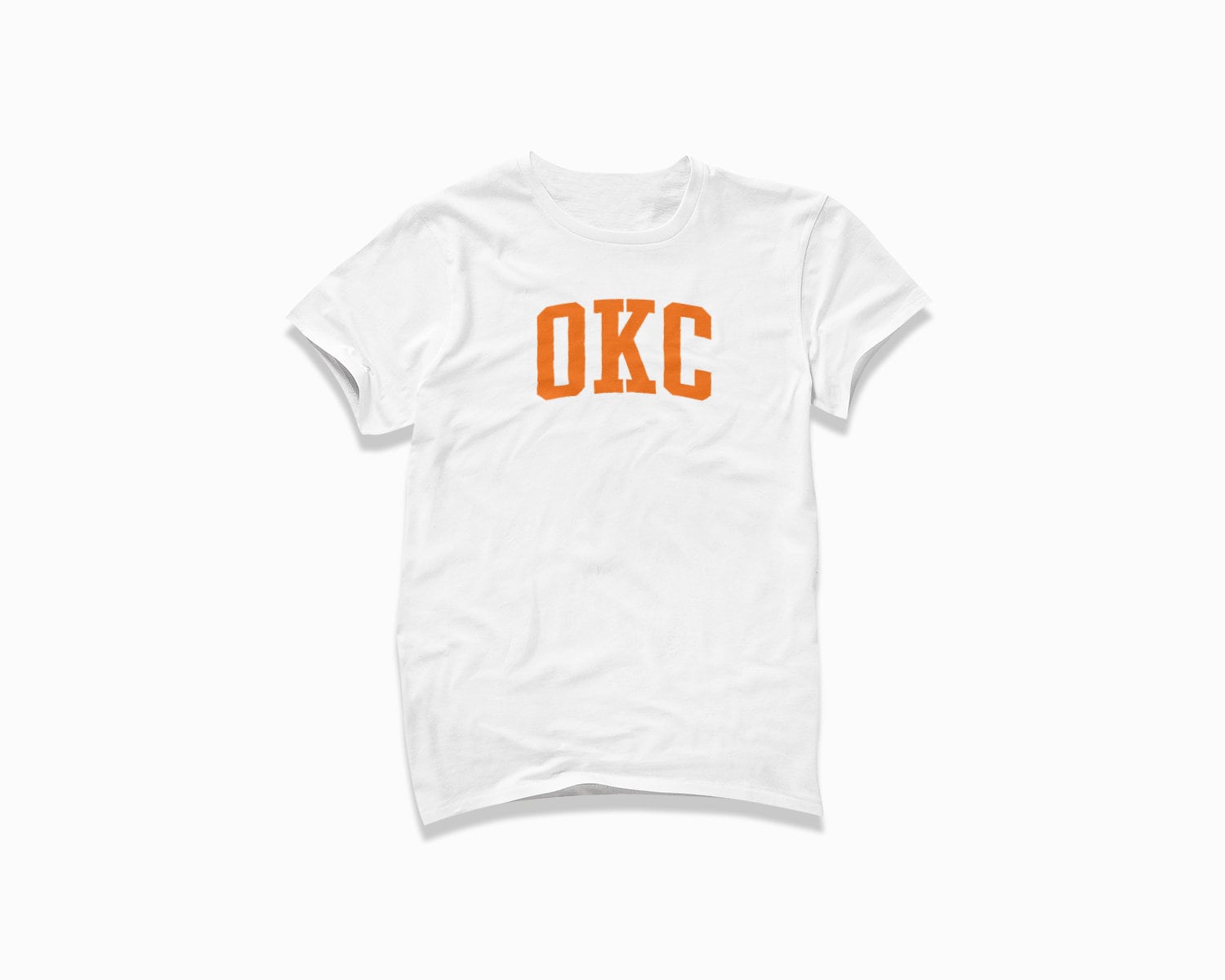 Oklahoma City Shirt OKC T-Shirt  College Style T Shirt  Vintage Inspired Short Sleeve Tee