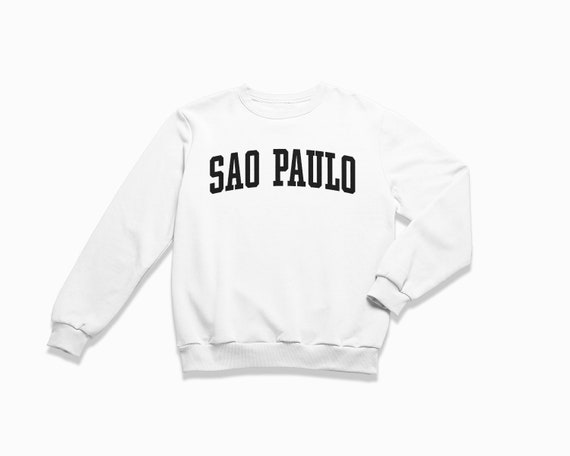 Sao Paulo Sweatshirt Sao Paulo Brazil Crewneck College Etsy