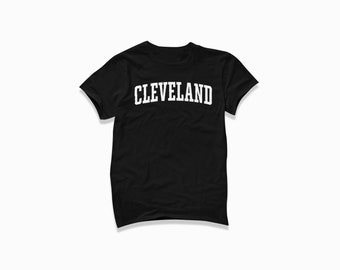 Cleveland Shirt: Cleveland Ohio T-Shirt / College Style T Shirt / Vintage Inspired Short Sleeve Tee