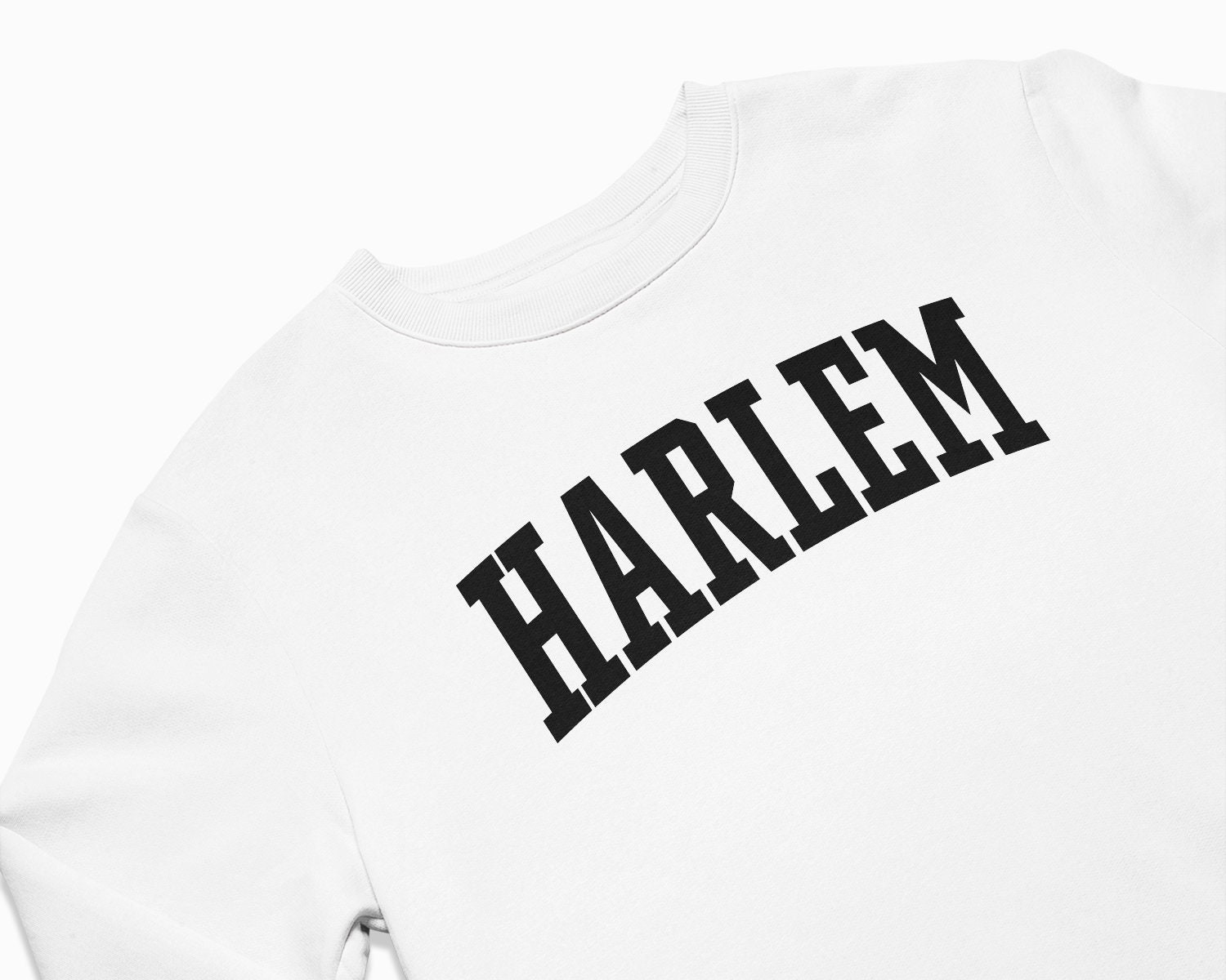 / Style Inspired Harlem / City York Vintage Crewneck New College Sweater Harlem Etsy - Sweatshirt: Sweatshirt