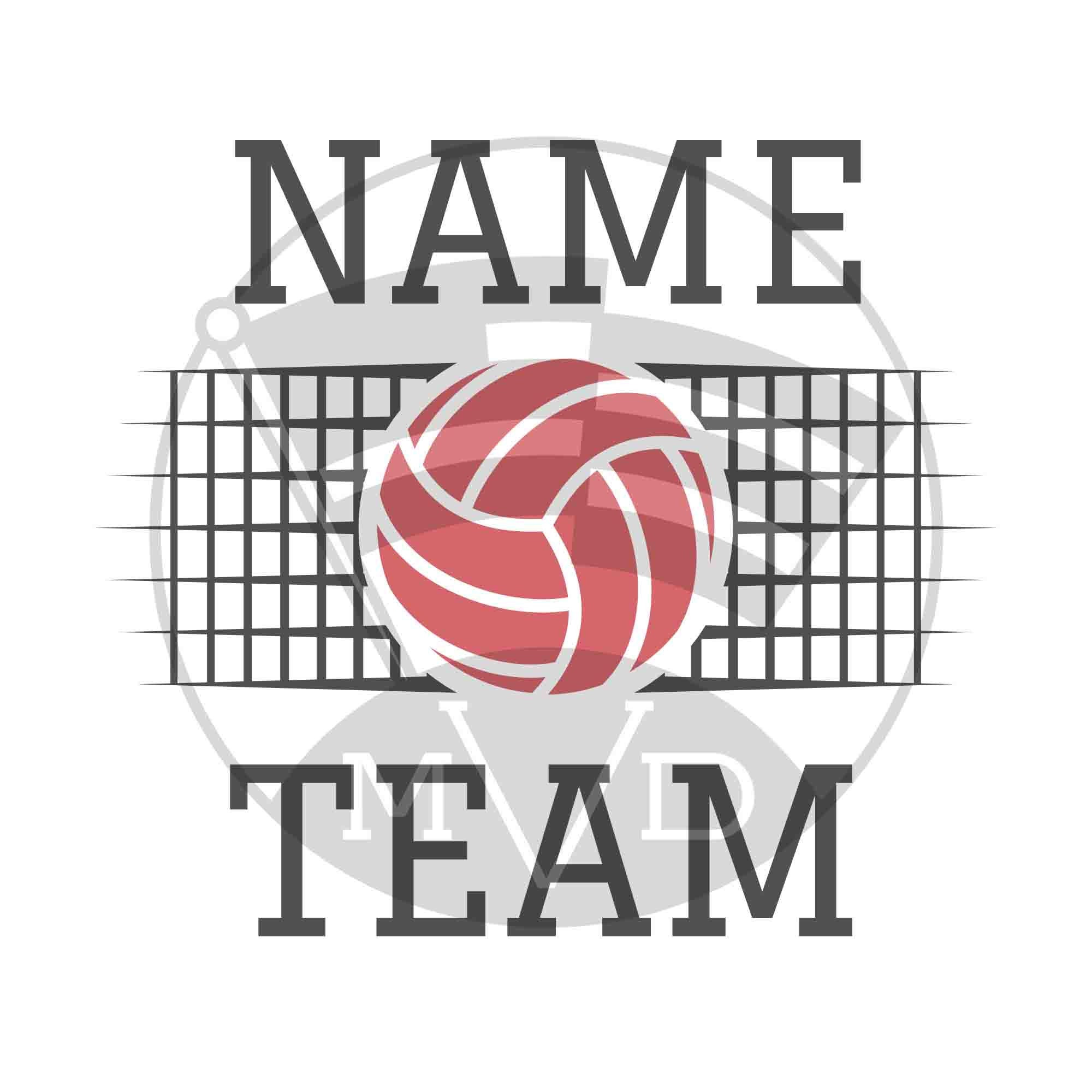 Custom Volleyball Net Svg Png Eps Dxf Bundle for Personal Etsy