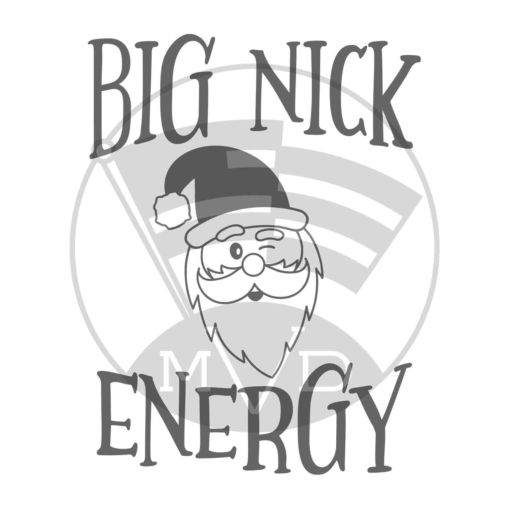 Big Nick Energy SVG Png Eps Dxf Christmas Bundle for Personal - Etsy