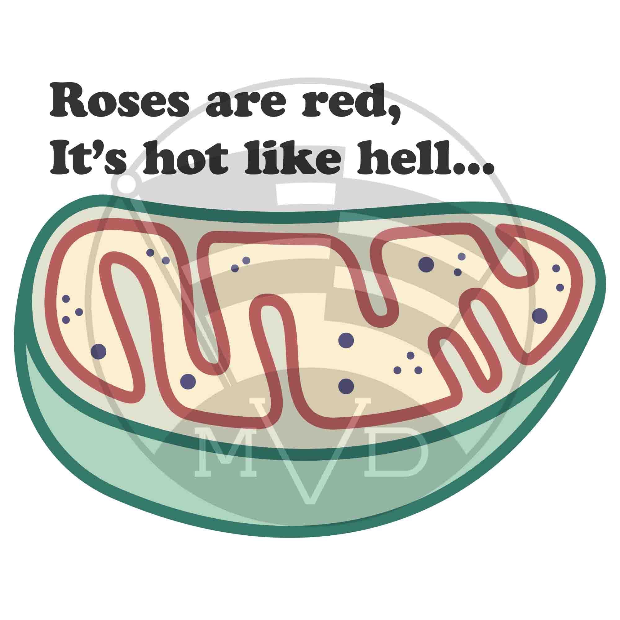 Roses Are Red, It's Hot Like Hell Svg Instant Digital Download of