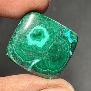 A Natural  Azurite Malachite Gemstone, Hendmend Cebochon