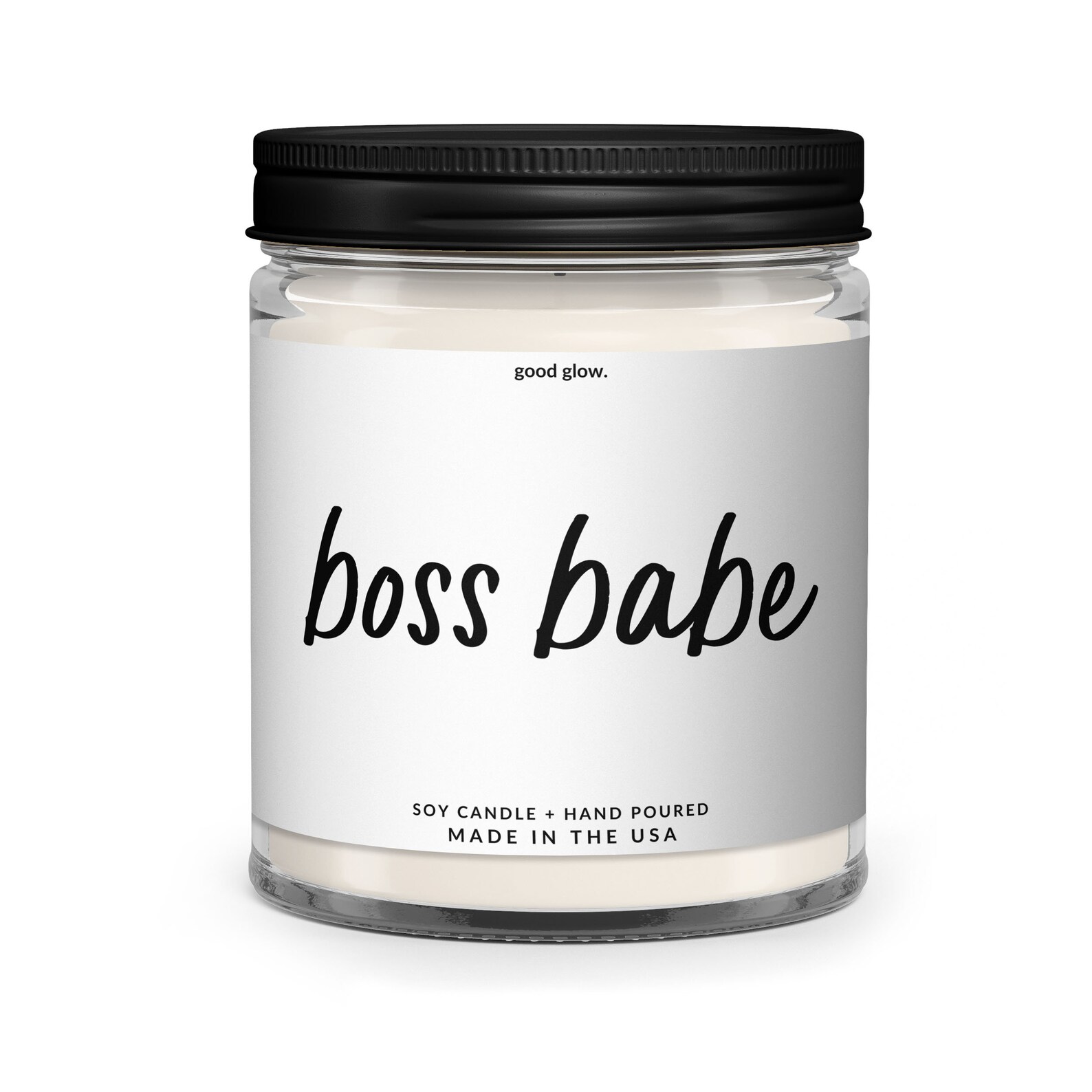 Boss Lady Candle Girl Boss Candle Handmade Soy Candles Etsy