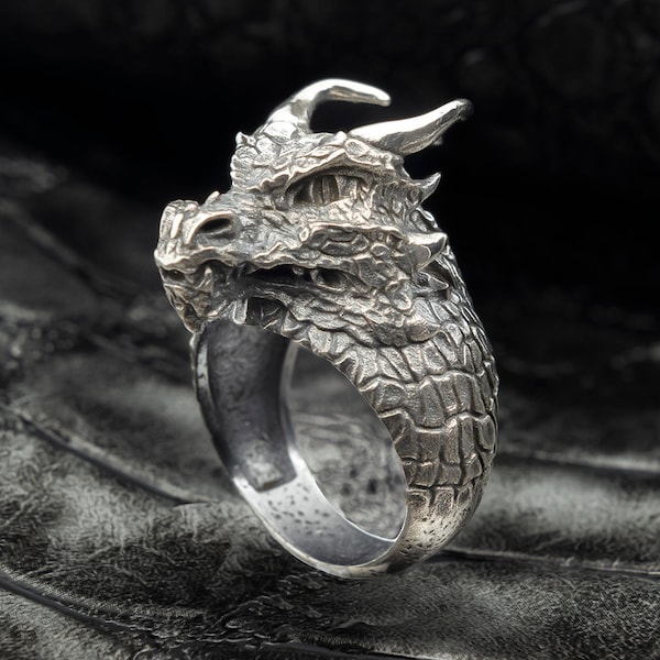 Dragon Ring - Etsy