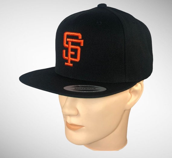 SF Giants Hat Vintage Logo Baseball Cap Classic Snapback 