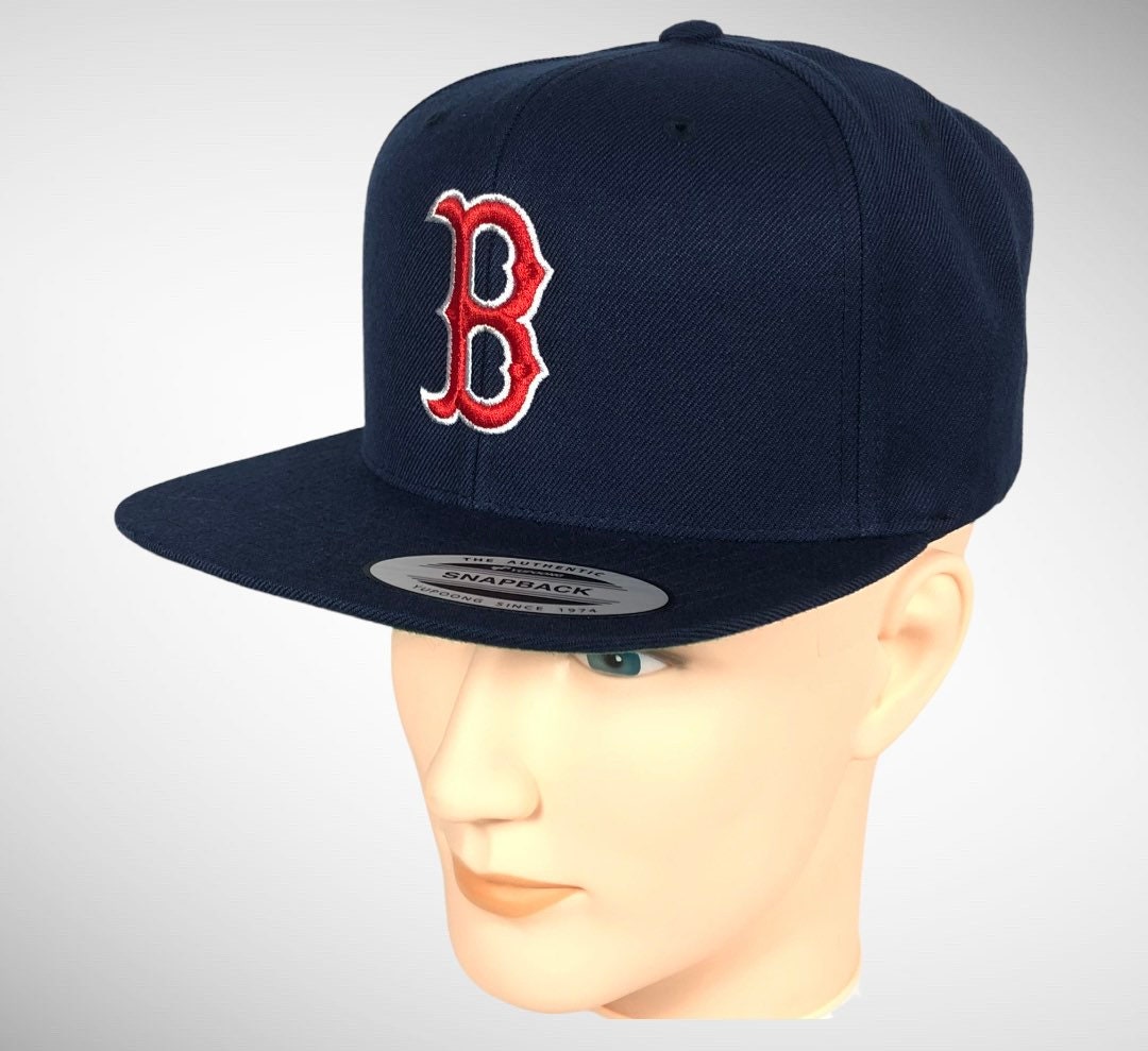 Boston Red Sox Hat Baseball Cap Classic Snapback Yupoong 