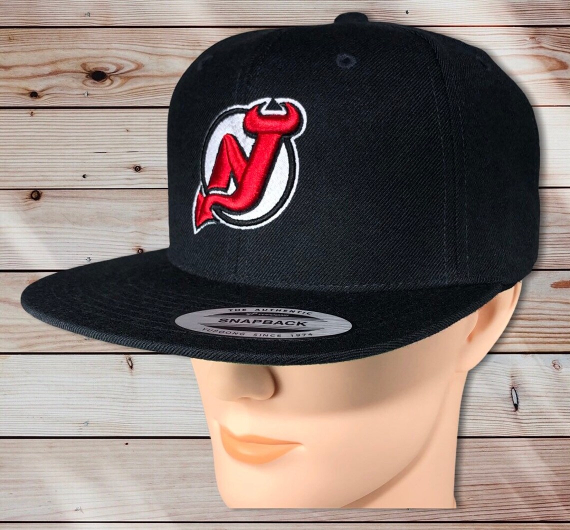 New Jersey Devils hat Classic Yupoong Snapback Baseball cap Etsy