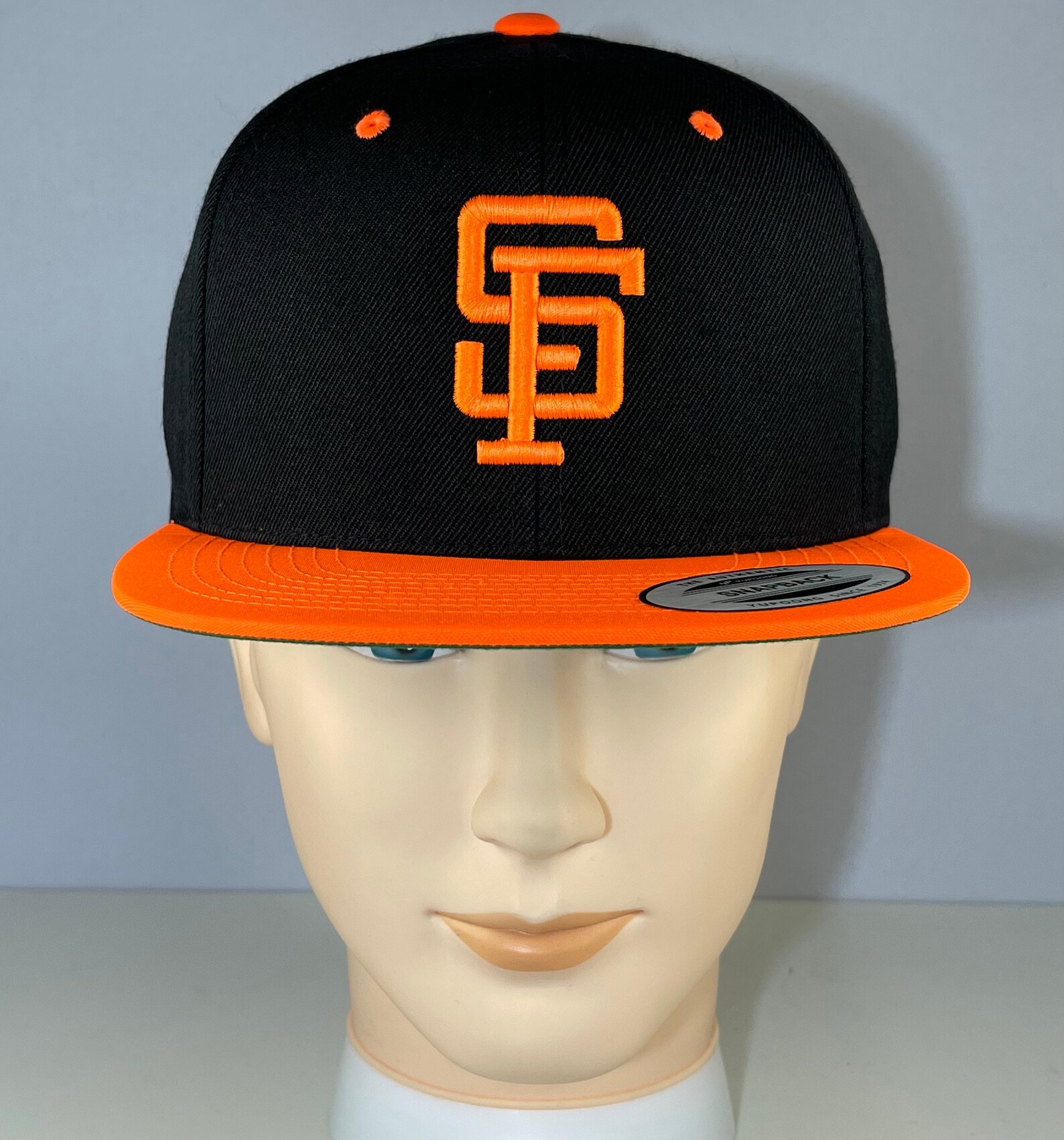 SF Giants hat Baseball cap Vintage logo Yupoong Embroidered Etsy