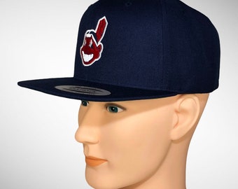 chief wahoo fitted hat