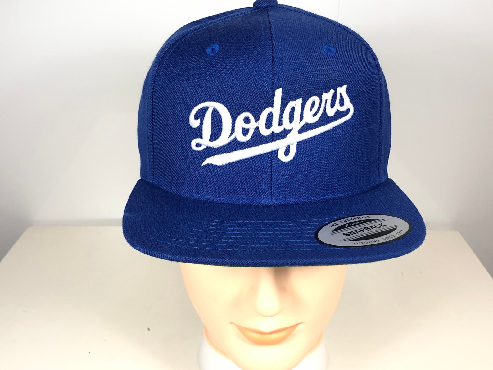 LA Dodgers Snapback Classic Yupoong Embroidered hat Baseball Etsy