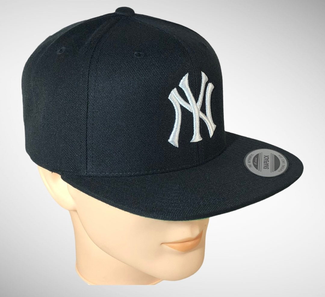 Gorra NY blanca Bordado Negro