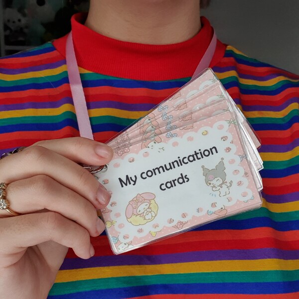 Set of 9 Communication Cards