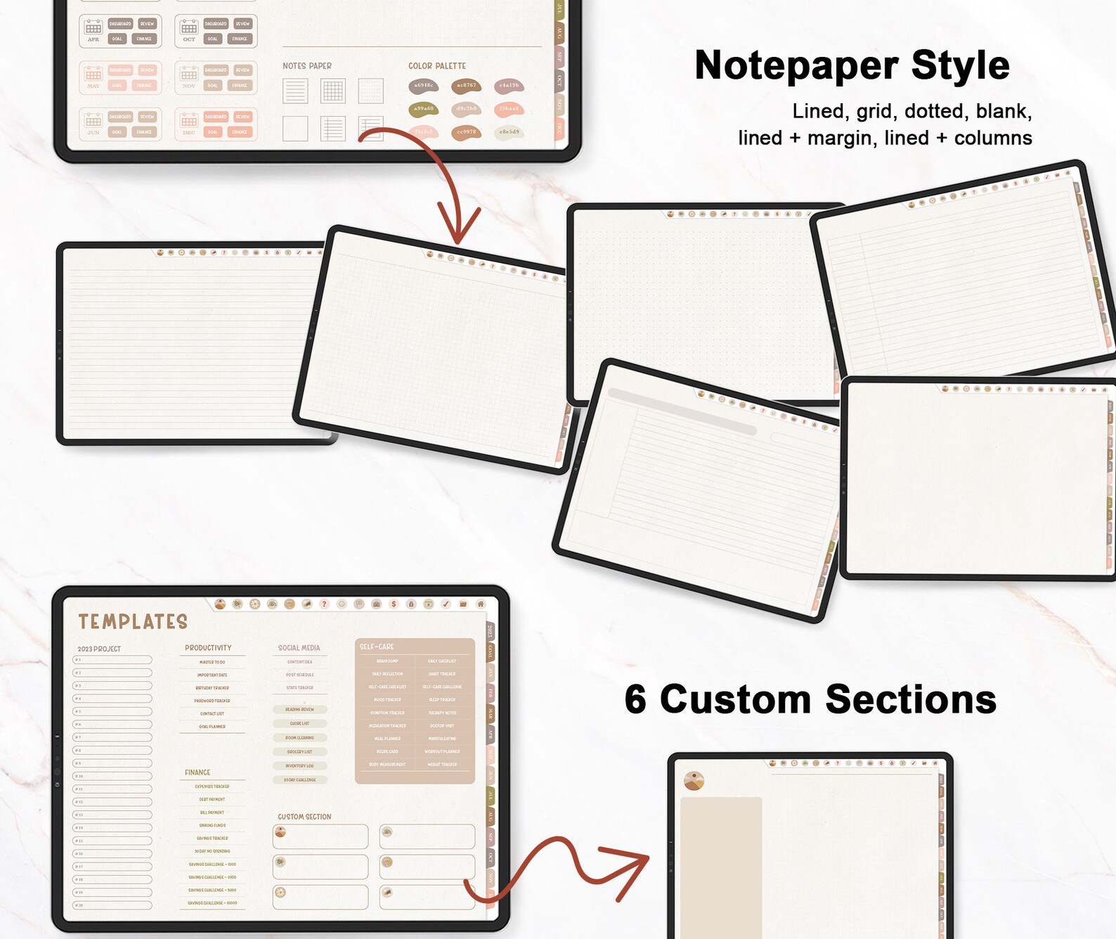 ADHD Digital Planner ADHD Daily Planner Adult ADHD Planner Etsy