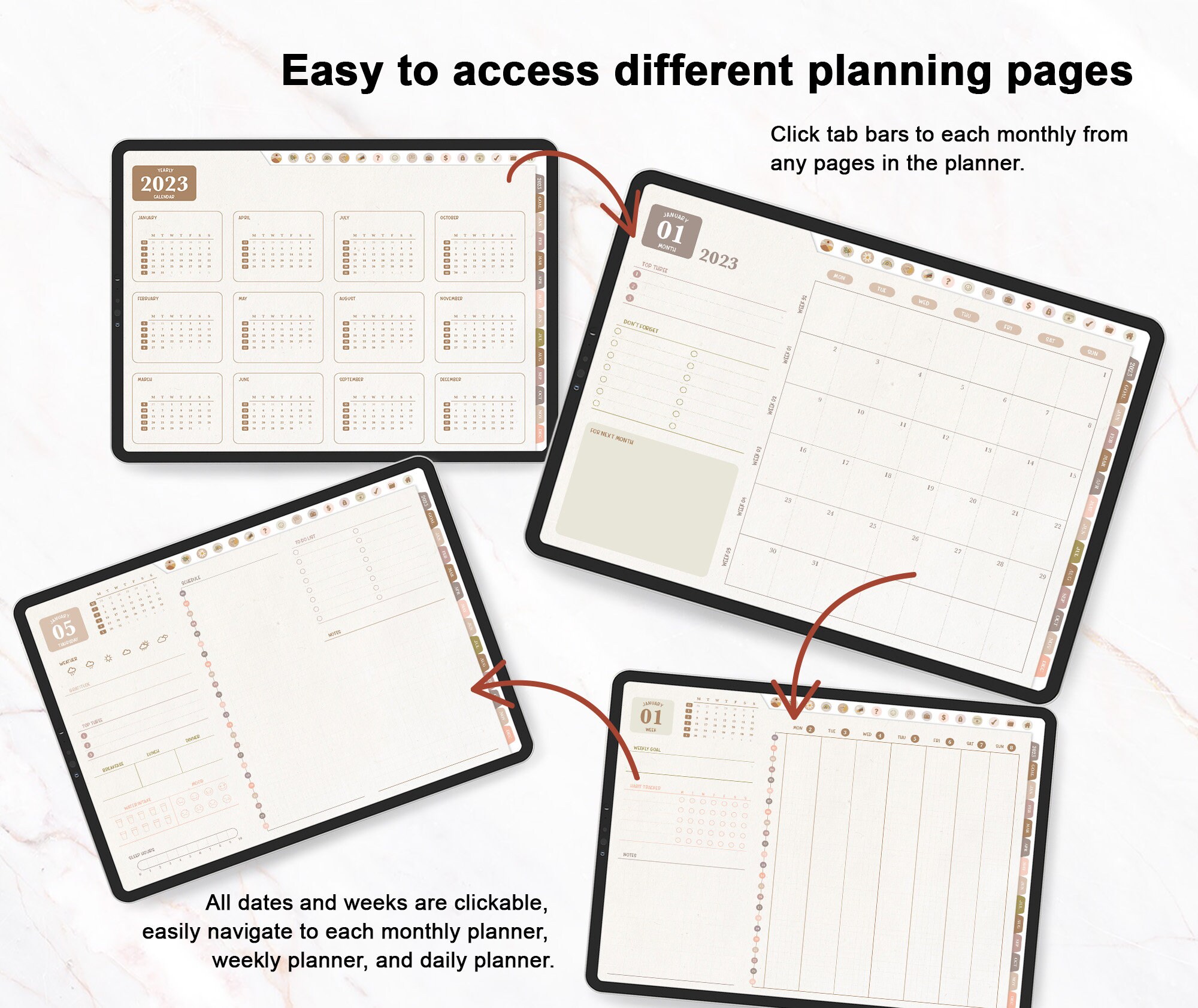 ADHD Digital Planner ADHD Daily Planner Adult ADHD Planner Etsy