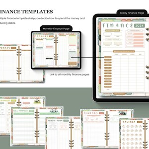 2024 2025 Digital Life Planner, GoodNotes Planner, Weekly Planner, Daily Planner, iPad Planner, Digital Journal, Google & Apple Calendar image 6