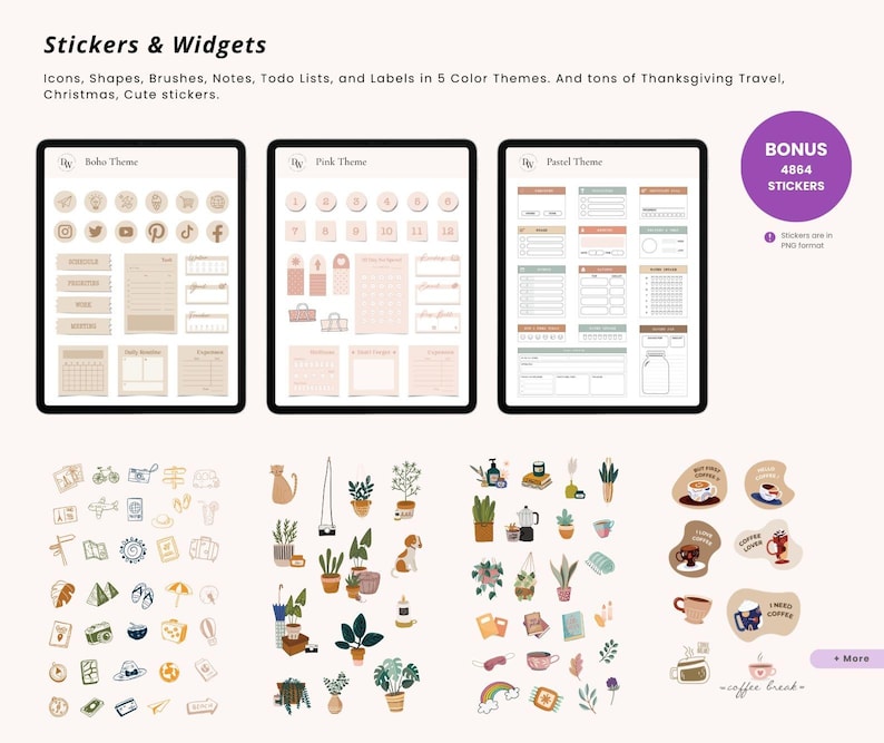 Undated OneNote Planner: Professional Work Template (Digital Download) image 9