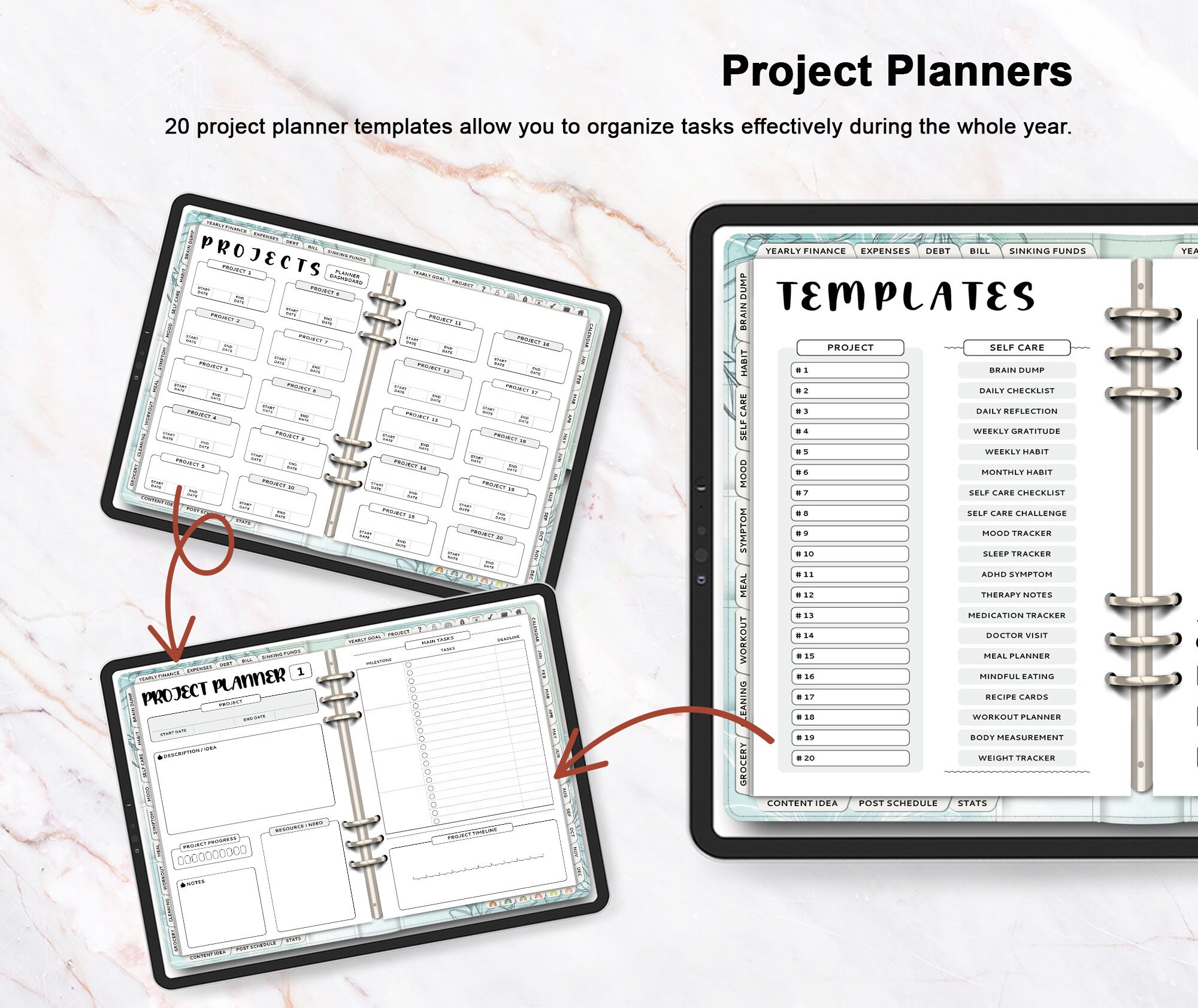 ADHD Daily Planner ADHD Digital Planner Adult ADHD Planner Etsy Australia