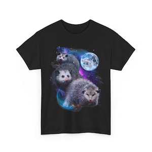Three Possums Howling at Moon shirt, Like 3 Wolves T-shirts, Opossum Lover t-shirt, Funny Possum tshirt, funny opossum shirt, possum shirt