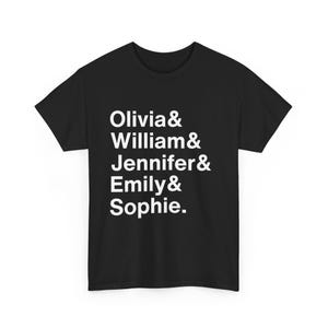 Sansa Robb Bran Arya Rickon Jon Ampersand Shirt Sansa Robb Bran Arya Rickon Jon Ampersand Shirt