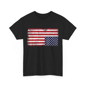 Upside Down Flag Shirt , American Stressed shirt, American Flag Upside Down shirt , United States Under Distress shirt