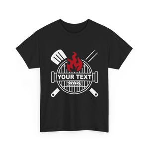 Personalized Barbecue Gift for Men, Barbecue Shirt, Custom Dad Shirt, BBQ Shirt, Fathers Day Shirt, BBQ Party Shirt, Grill Shirt, Funny Gift