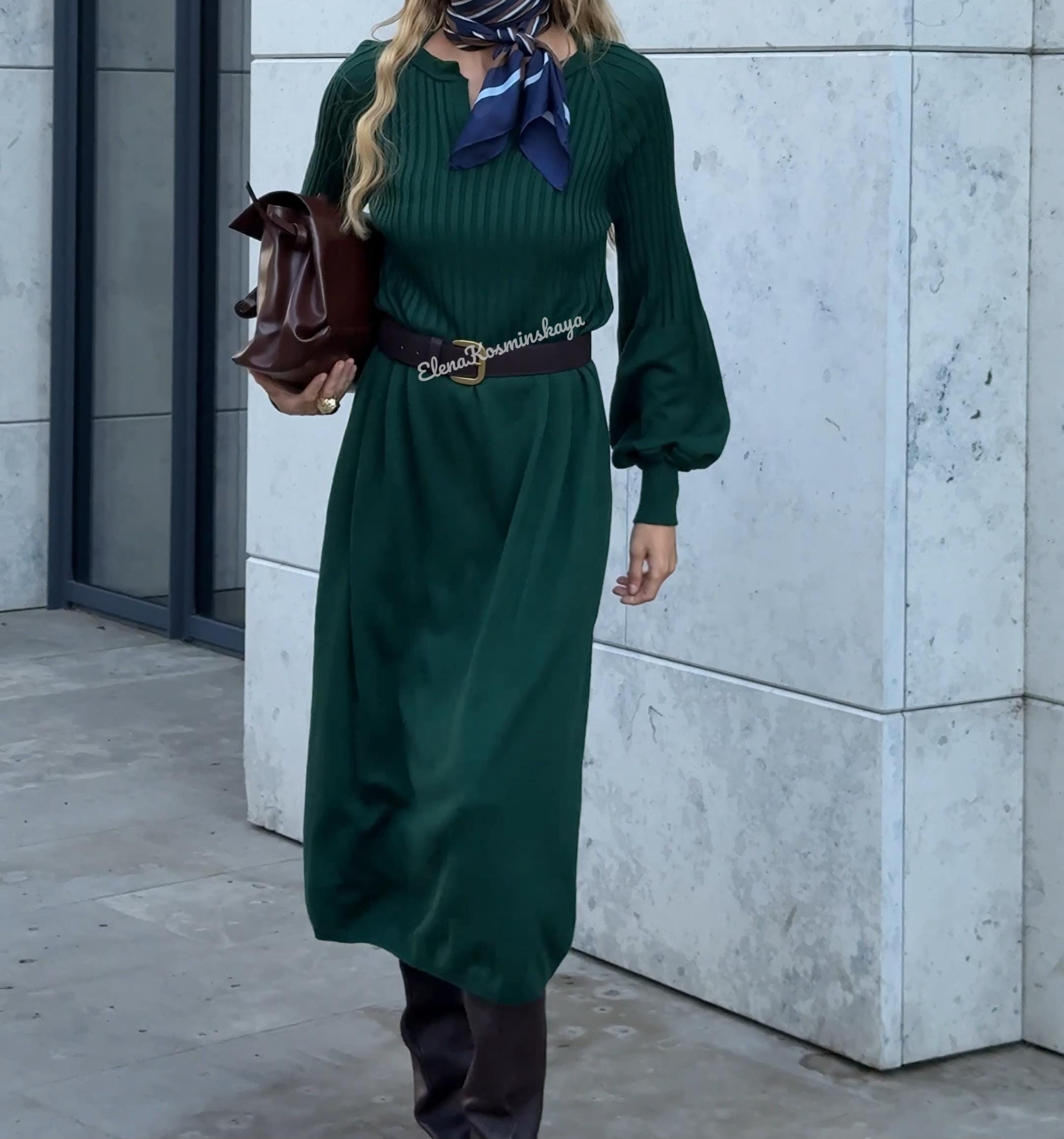 sachin and babi light blue dress Emerald Green Off-the-Shoulder Tie Detailed A-line/Flare Midi Knit Dress  Trendyol Green : Evening Dresses : VogaCloset Libya main image 1