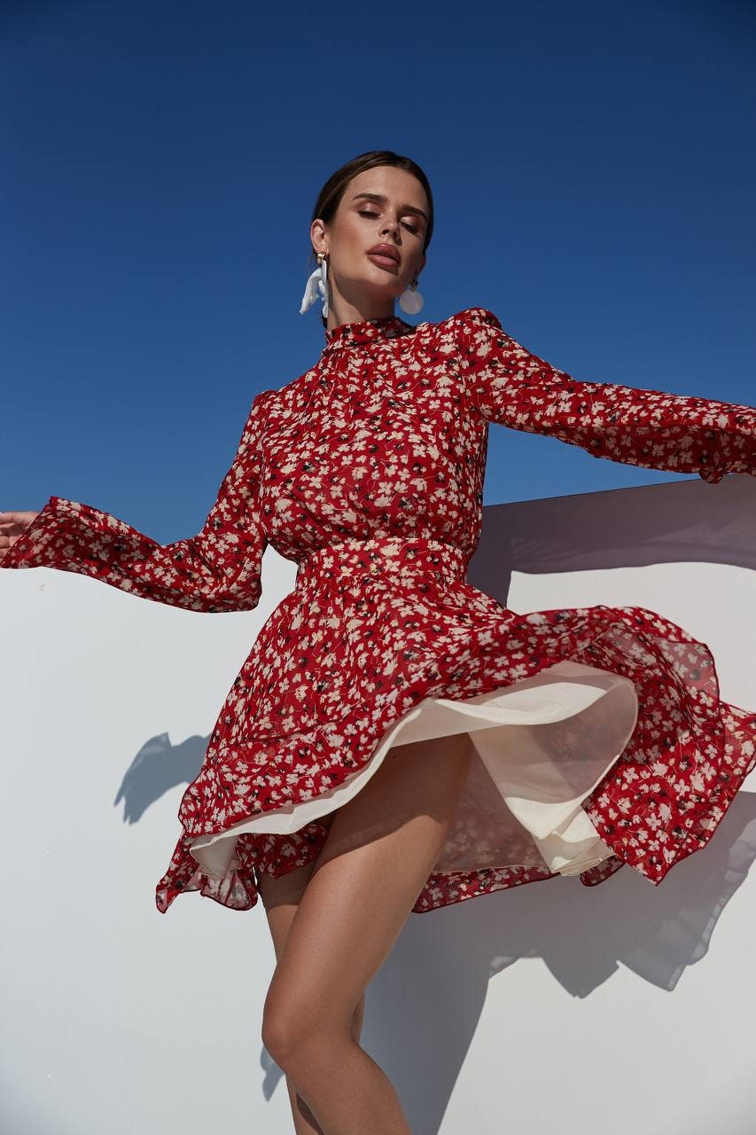 Lace maxi dress Red Valentino Garavani Multicolour size 10 UK in