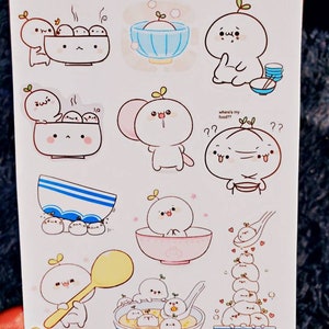stickers cute stickersticker sheet etsy